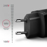 AXAGON Wallcharger 2x port (USB-A + USB-C), 20W | ACU-PQ20