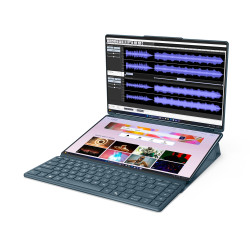 Lenovo Yoga Book 9 14IAH10 | Tidal Teal | 2x14 " | OLED | Touchscreen | 2.8K WQXGA+ | 2880 x 1800 pixels | Intel Core Ultra 7 | 