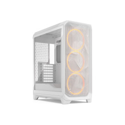 Fractal Design Meshify 3 | White RGB TG Clear Tint | Mid-Tower | Power supply included No | ATX