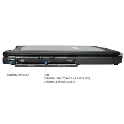 Durabook S15 i5 Standard 15" FHD Intel Core i5-1235U/16GB/256GB/Intel UHD Graphics/Win11 Pro/English kbd/Black/3Y Warranty | Dur