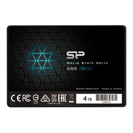 SILICON POWER 4TB A55 SATA III 6Gb/s INTERNAL SOLID STATE DRIVE | Silicon Power | Ace | A55 | 4000 GB | SSD form factor 2.5" | S