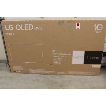 LG | OLED83G33LA | 83" | Smart TV | webOS 23 | 4K UHD | DAMAGED PACKAGING