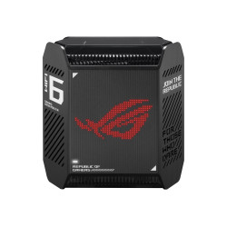 Wifi 6 802.11ax Tri-band Gigabit Gaming Mesh System | GT6 ROG Rapture (2-Pack) | 802.11ax | 574+4804+4804 Mbit/s | 10/100/1000 M