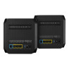 Wifi 6 802.11ax Tri-band Gigabit Gaming Mesh System | GT6 ROG Rapture (2-Pack) | 802.11ax | 574+4804+4804 Mbit/s | 10/100/1000 M