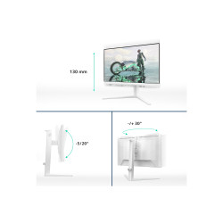 Philips 27M2N3201A/00 | 27 " | IPS | 16:9 | 180 Hz | 1 ms | 1920 x 1080 pixels | 300 cd/m | HDMI ports quantity 2 | White