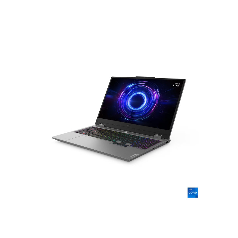 Lenovo LOQ 15IRX10 | Luna Grey | 15.6 " | IPS | FHD | 1920 x 1080 pixels | Anti-glare | Intel Core i5 | i5-13450HX | 24 (2x12) G