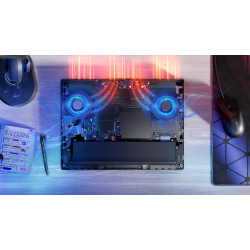 Lenovo Legion 5 15IRX10 | Eclipse Black | 15.1 " | OLED | WQXGA | 2560 x 1600 pixels | Intel Core i7 | i7-13650HX | 24 (2x12) GB