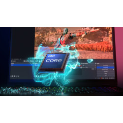 Lenovo Legion 5 15IRX10 | Eclipse Black | 15.1 " | OLED | WQXGA | 2560 x 1600 pixels | Intel Core i7 | i7-13650HX | 24 (2x12) GB