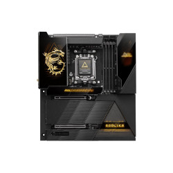 MSI MEG X870E GODLIKE | Processor family AMD | Processor socket AM5 | Supported hard disk drive interfaces SATA, M.2 | Number of