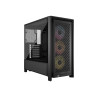 Corsair PC Case | Frame 4000D RS ARGB Modular | Black | Mid-Tower | Power supply included No