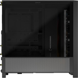 Corsair PC Case | Frame 4000D RS ARGB Modular | Black | Mid-Tower | Power supply included No