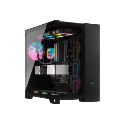 Corsair Dual Chamber PC Case | iCUE LINK 6500X RGB | Black | Mid Tower | Power supply included No | ATX