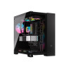 Corsair Dual Chamber PC Case | iCUE LINK 6500X RGB | Black | Mid Tower | Power supply included No | ATX