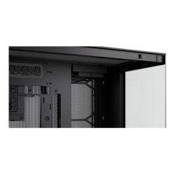 Corsair Dual Chamber PC Case | iCUE LINK 6500X RGB | Black | Mid Tower | Power supply included No | ATX