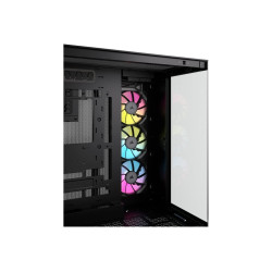 Corsair Dual Chamber PC Case | iCUE LINK 6500X RGB | Black | Mid Tower | Power supply included No | ATX