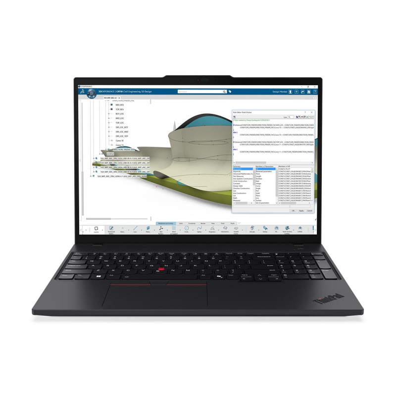 Lenovo ThinkPad P16s G4 AMD | Black | 16 " | IPS | WUXGA | 1920 x 1200 pixels | Anti-glare | AMD Ryzen AI 9 HX PRO | 370 | 64 GB