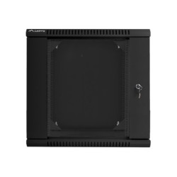 Lanberg | Rack cabinet 19" double-section wall-mount 12U/600x600 (flat pack) | WF02-6612-10B | Black
