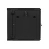 Lanberg | Rack cabinet 19" double-section wall-mount 12U/600x600 (flat pack) | WF02-6612-10B | Black