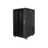 Lanberg | Rack cabinet 19" free-standing 22U/600x800 (flat pack) | FF01-6822-12B | Black
