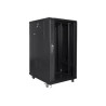 Lanberg | Rack cabinet 19" free-standing 22U/600x800 (flat pack) | FF01-6822-12B | Black