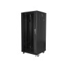Lanberg | Rack cabinet 19" free-standing 27U/600x600 (flat pack) | FF01-6627-12B | Black