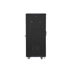 Lanberg | Rack cabinet 19" free-standing 27U/600x600 (flat pack) | FF01-6627-12B | Black