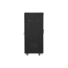 Lanberg | Rack cabinet 19" free-standing 27U/600x600 (flat pack) | FF01-6627-12B | Black