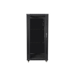 Lanberg | Rack cabinet 19" free-standing 27U/600x600 (flat pack) | FF01-6627-12B | Black