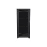 Lanberg | Rack cabinet 19" free-standing 27U/600x600 (flat pack) | FF01-6627-12B | Black