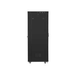 Lanberg | Rack cabinet 19" free-standing 37U/800x1000 (flat pack) with glass door lCD V2 | FF01-8037-23BL | Black