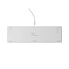Genesis Thor 404 | Mechanical Gaming Keyboard | Wired | US | White | USB | Gateron Yellow Pro