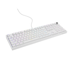 Genesis Thor 404 | Mechanical Gaming Keyboard | Wired | US | White | USB | Outemu Peach Silent