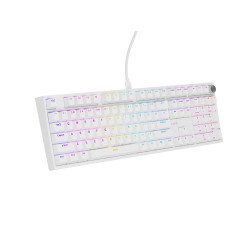 Genesis Thor 404 | Mechanical Gaming Keyboard | Wired | US | White | USB | Outemu Peach Silent