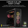 Corsair PC Case | iCUE LINK 5000T LX RGB | Black | Mid-Tower | Power supply included No