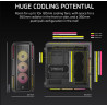 Corsair PC Case | iCUE LINK 5000T LX RGB | Black | Mid-Tower | Power supply included No