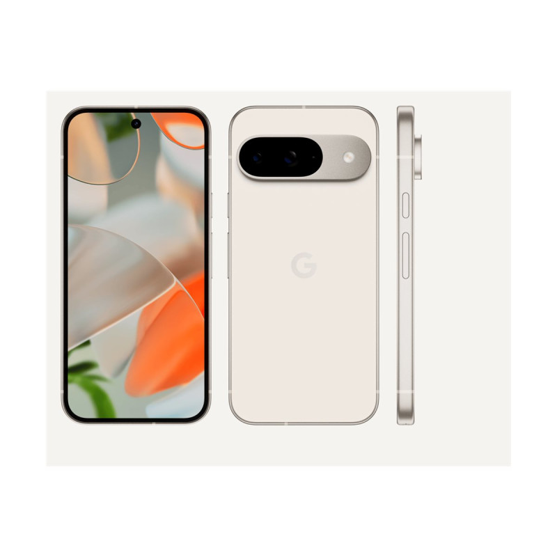 google | Pixel 9 | Porcelain | 6.3 " | OLED | 2424 x 1080 pixels | Internal RAM 12 GB | 256 GB | Dual SIM | 5G | Main camera res