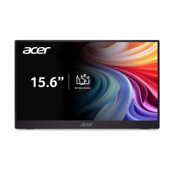 Acer PM161Q B1bmiuux | 15.6 " | IPS | FHD | 16:9 | 60 Hz | 4 ms | 1920 x 1080 pixels | 250 cd/m | HDMI ports quantity 1 | Black 