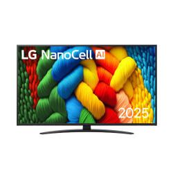 LG 50NANO81A3A | 50 | Smart TV | webOS 25 | UHD | Black
