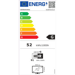 LG OLED42C51LA | 42 | Smart TV | webOS 25 | UHD
