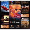 Hisense QLED TV | 85E7Q | 85 | Smart TV | VIDAA Smart | UHD | Black