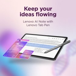 Lenovo Idea Tab 11 2.5K Mediatek Dimensity 6300/8GB/256GB/Android 15/Grey/2Y Warranty | Lenovo Tab (without power adapter) | Ide