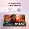 Lenovo Idea Tab 11 2.5K Mediatek Dimensity 6300/8GB/256GB/Android 15/Grey/2Y Warranty | Lenovo Tab (without power adapter) | Ide