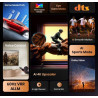 Hisense UHD Smart TV | 43A6Q | 43" | Smart TV | VIDAA OS | UHD | Black