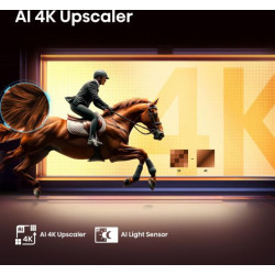 Hisense UHD Smart TV | 43A6Q | 43" | Smart TV | VIDAA OS | UHD | Black