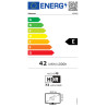 Hisense UHD Smart TV | 43A6Q | 43" | Smart TV | VIDAA OS | UHD | Black