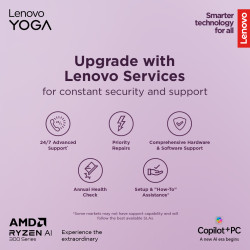 Lenovo Yoga Pro 7 14ASP10 14.5 3K AMD Ryzen AI 9 365/32GB/1TB/AMD Radeon 880M/WIN11 Home/ENG Backlit kbd/2Y Warranty | Lenovo Yo