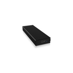 Raidsonic | ICY BOX IB-1816M-C31 External Type-C enclosure for M.2 NVMe SSD | Black