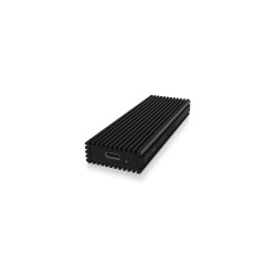 Raidsonic | ICY BOX IB-1816M-C31 External Type-C enclosure for M.2 NVMe SSD | Black