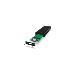 Raidsonic | ICY BOX IB-1816M-C31 External Type-C enclosure for M.2 NVMe SSD | Black