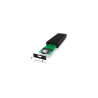 Raidsonic | ICY BOX IB-1816M-C31 External Type-C enclosure for M.2 NVMe SSD | Black